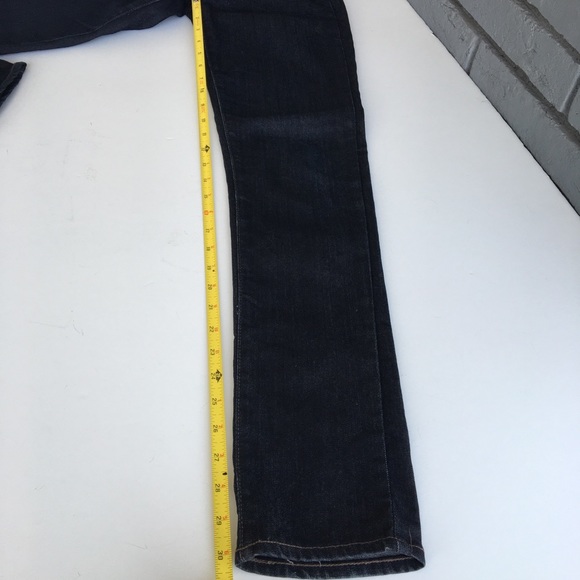 Paige Skyline Skinny Jeans Indigo/Dark blue.  Size 26 Like New Condition. - Picture 11 of 11